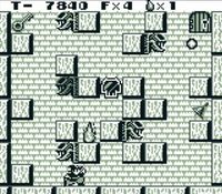 une photo d'Ã©cran de Solomon s Club sur Nintendo Game Boy